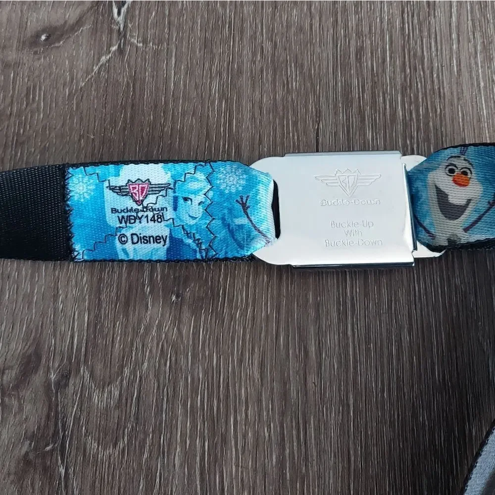 Disney Frozen Olaf Seat Belt Buckle Belt Snowman Adjustable